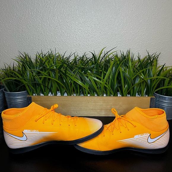 Nike Mercurial Superfly 7 Indoor Cleats Orange - Picture 6 of 11